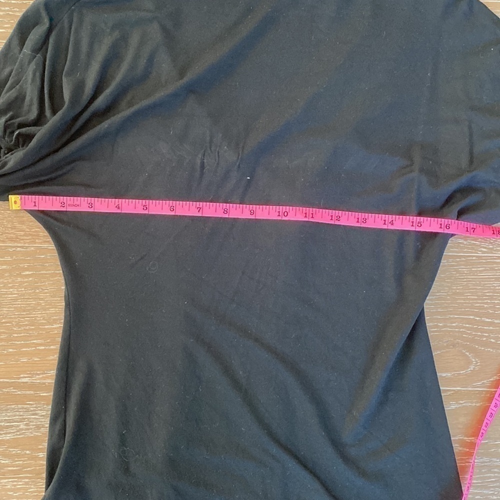 Halogen Fashion Fitted T Shirt | Black | S - Picture 3 of 3